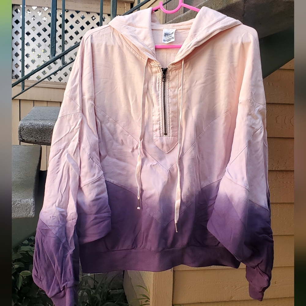 PINK Victoria's Secret Purple Bomber Jacket